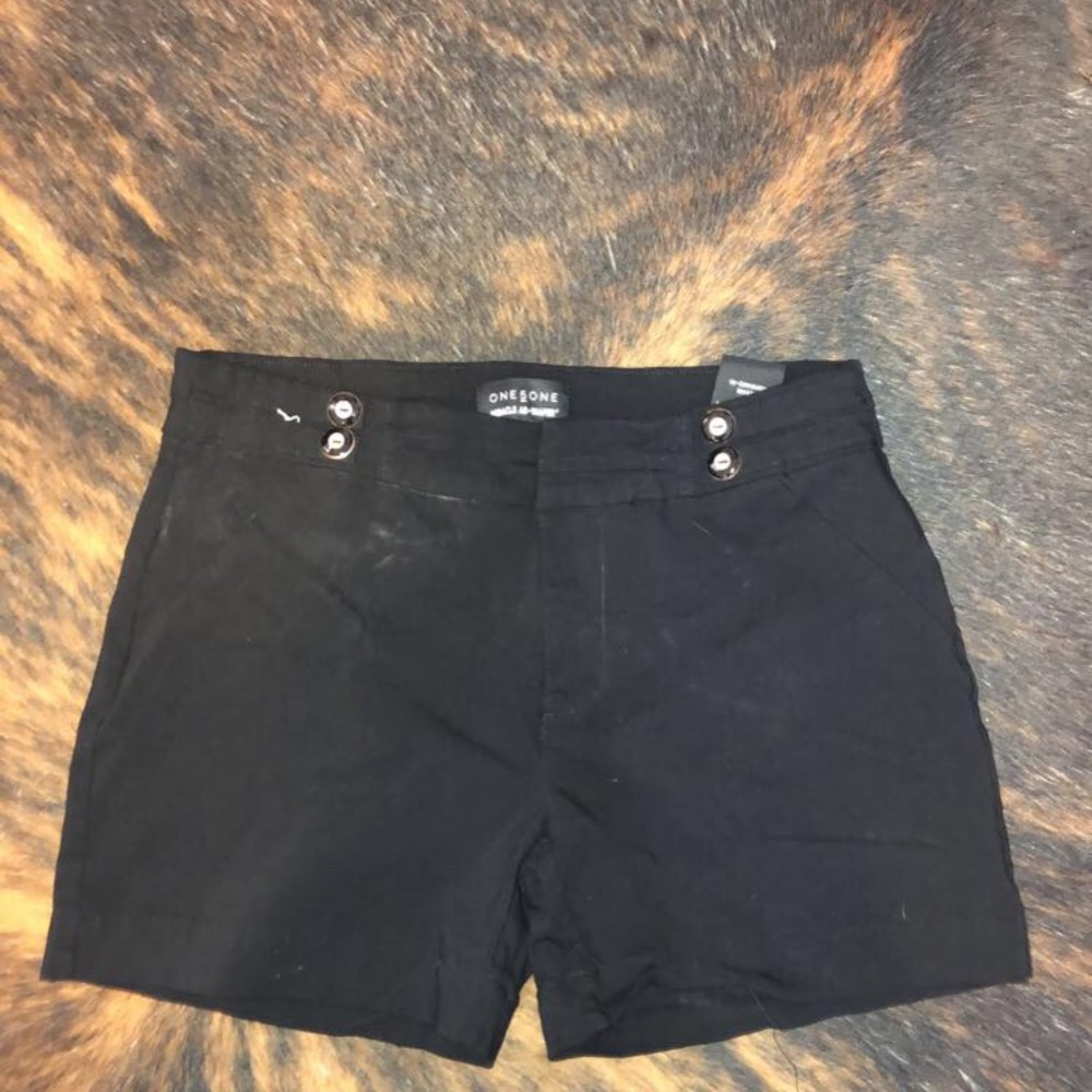 Black shorts NWOT